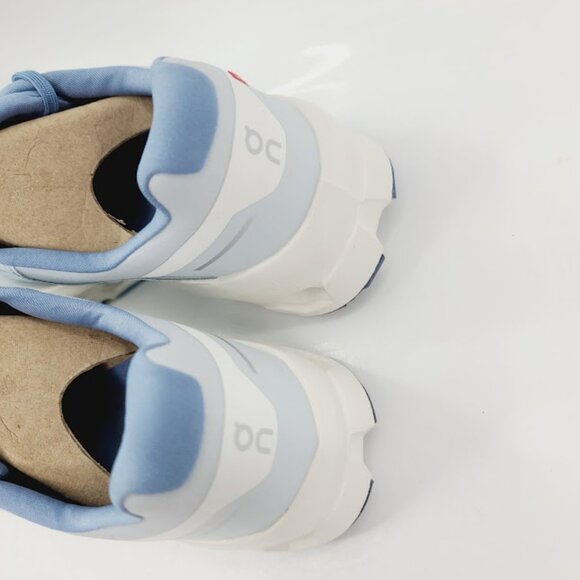 On Women's Arctic Ivory Blue Cloudvista 2 Mesh Athletic Running Shoes Size 9 - Picture 4 of 7